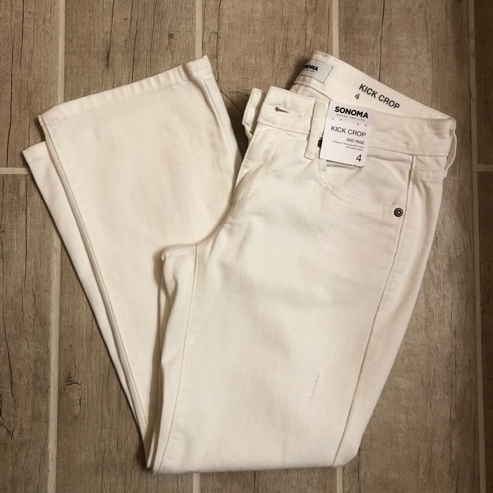 Sonoma Kick Crop Mid Rise 4